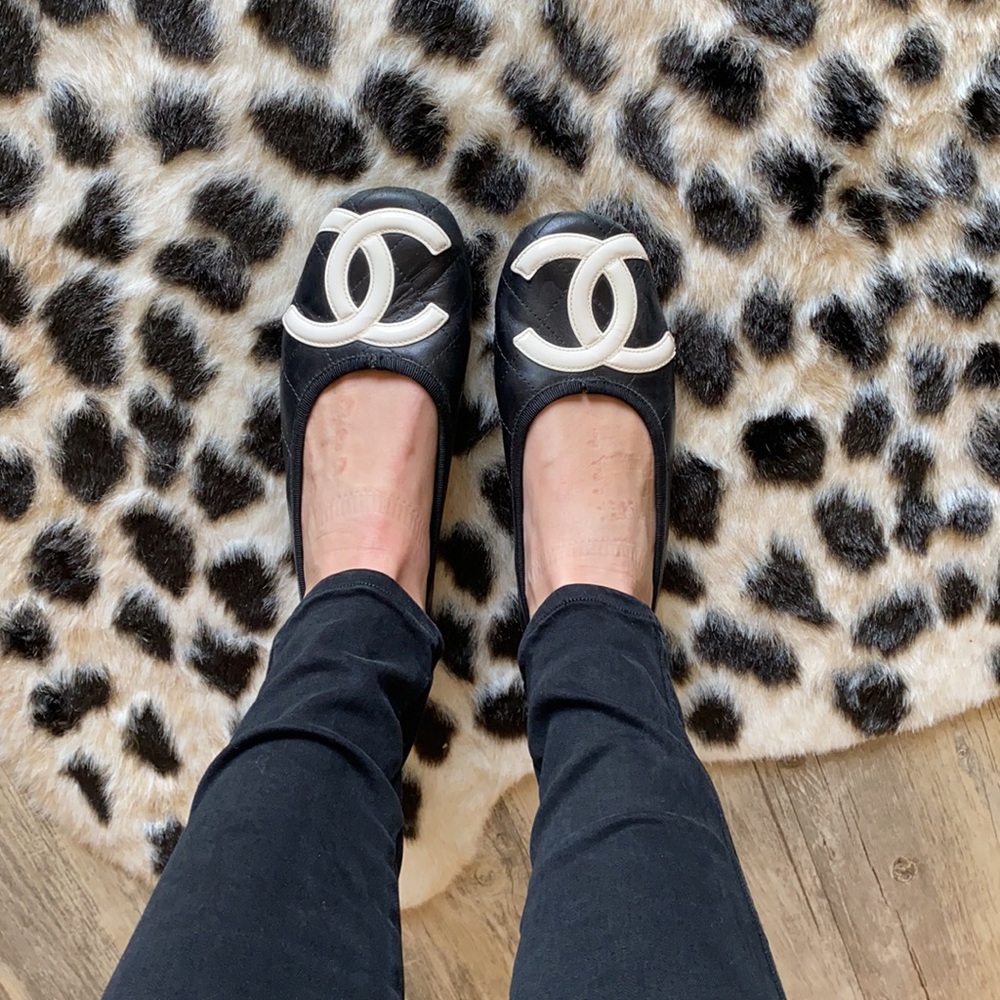 Chanel ballet flats